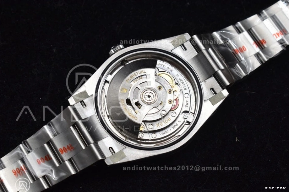 Oyster Best Steel Unisex 1:1 Perpetual 124300 938 Red Dial Clean 41mm 904L Edition VR 0101